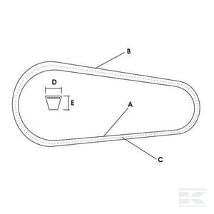 Surinkimo diržas AV105694