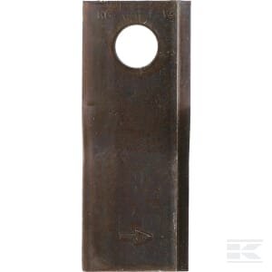 Vejapjovės peilis LH 120x48x4mm anga Ø18.50mm Tinka Vicon/Gehl/Lely/New Holland/Pöttinger 25 pak. VN9935869901