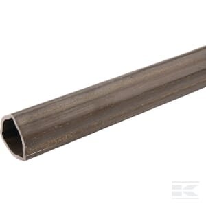 Išorinis trikampis profilio vamzdis, dydis: 2, Ø in: 30.2, Ø out: 36x2.9mm, L: 1m, su plačiu kampu, Bondioli & Pavesi 125181000R06