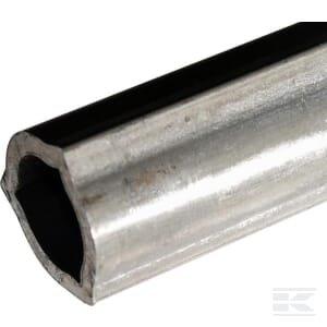 Trikampis profilio vamzdis T20, Ø in: 21, Ø out: 29x4mm, L: 2.8m, Comer 191120100