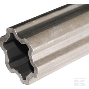 Vidinis žvaigždinis profilio vamzdis V50/V60, Ø in: 41.2, Ø out: 50.2x4.5mm, L: 2.8m, Comer 191160700