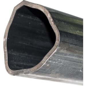 Išorinis trikampis profilio vamzdis T80/T90, Ø in: 55, Ø out: 63x55x4mm, L: 2.8m, Comer 191198850