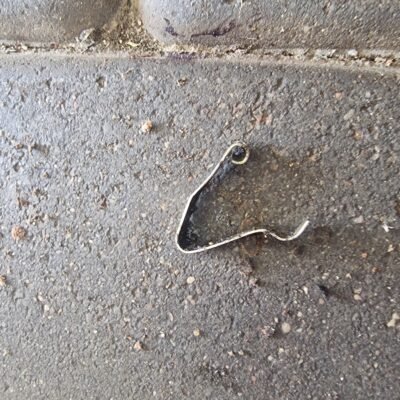 STIHL 034AV Išjungimo svirtis