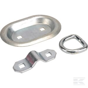 Cinkuota auselė 145×100 mm, H=16 mm 709021KR