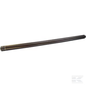 Padengtas profilio vamzdis, žvaigždinis S4LGA, Ø in: 39, Ø out: 51x37x6mm, L: 1m, Walterscheid 7543911000