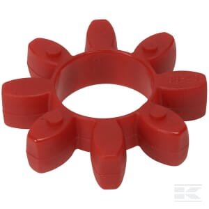 Žvaigždė 65/75 98 Shore-A raudona AR6575R