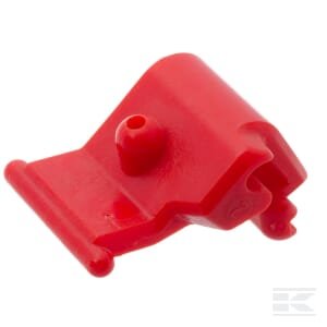 Raudonas kamštis Easy Lock apsaugai AS1234