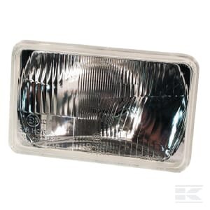 Priekinio žibinto įdėklas halogeninis, stačiakampis, skaidrus, Cobo 5400000