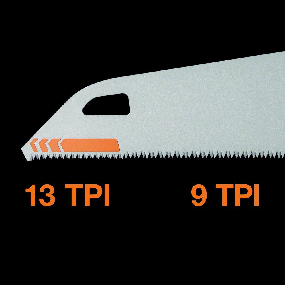 Rankinis pjūklas – Fiskars PowerTooth™, 550 mm (9 TPI) - Image 2