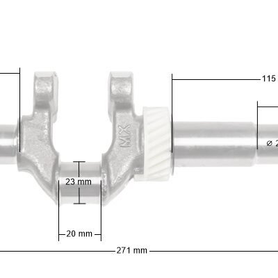 Alkūninis velenas Zongshen variklis XP140