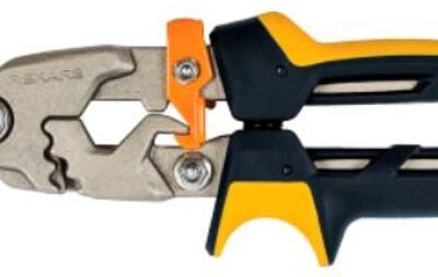 Skardos žirklės – Fiskars PowerGear™, tiesus pjūvis