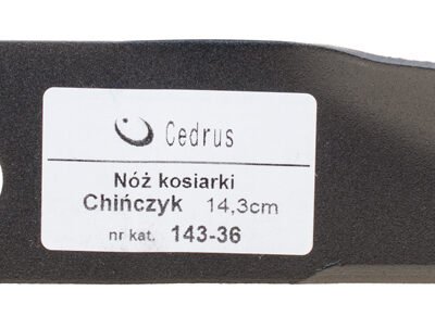 Vejapjovės peilis kiniškas 14,3 cm