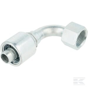 Antgalis 90° DN19-1"3/16 ORFS 12G12FFORX90S