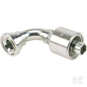 Antgalis DN20-3/4 flanšas 90° 12G12FL90M