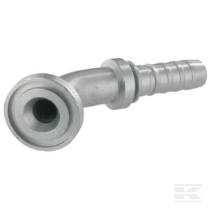 Antgalis DN20 + 44,5 flanšas 45° 12GS16FL45S