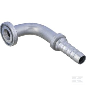 Antgalis DN20-44,5 flanšas 90° 12GS16FL90S