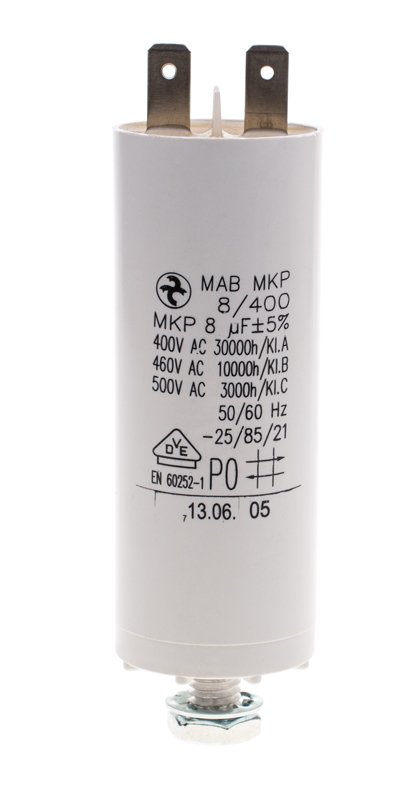 Kondensatorius 8 µF
