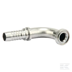 Antgalis DN25-44,5 flanšas 90° 16GS16FL90M