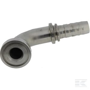 Antgalis DN32-63,5 flanšas 90° 20GS24FLH90S