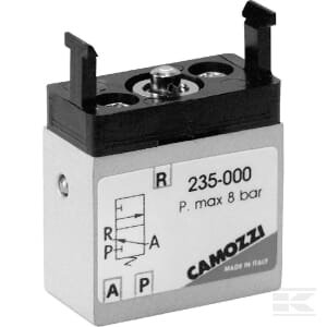 Mini selektorinis vožtuvas 3/2 235000