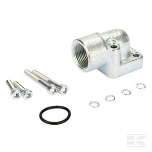 Kampinis plieninis flanšas 3/8 2GB12ST