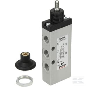 Vožtuvas 5/2, stumdomas (push/pull) 358910