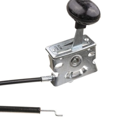 Droselio svirtis su trosu, metalinė, 150 cm