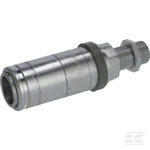 Greitos jungties mova mot 1/2" BSP per sienelę 4SRHF08412GFH