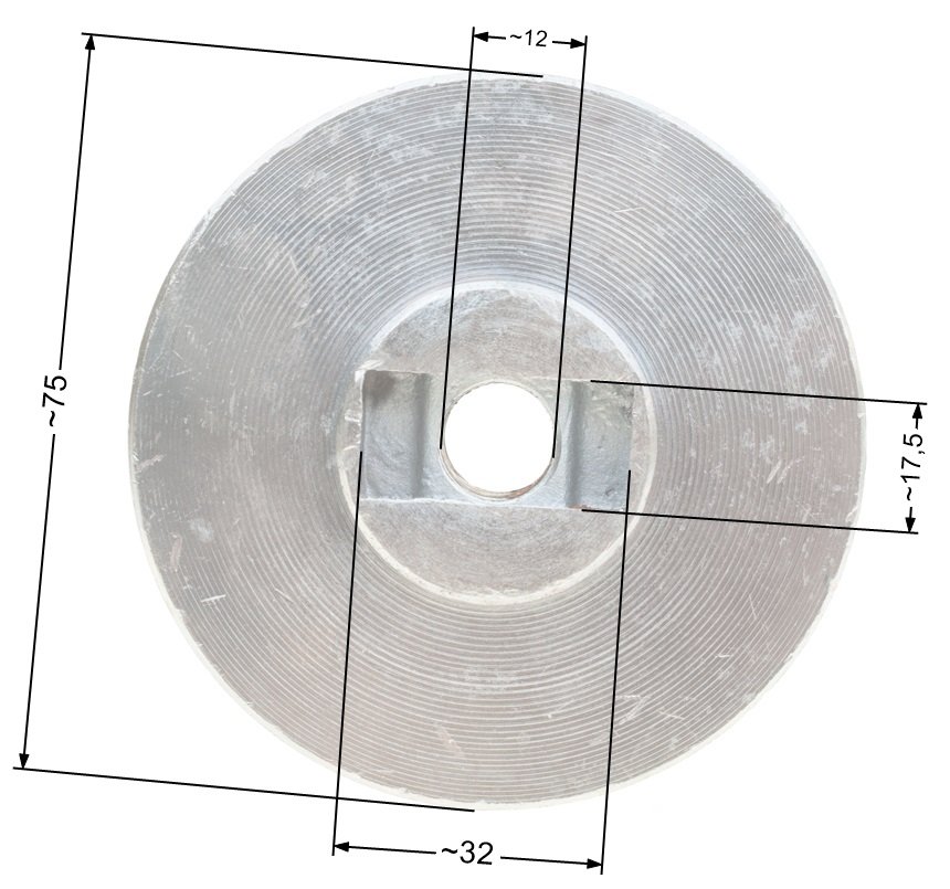 Vejapjovės adapteris Weibang WB506SB ORIGINALI DALIS