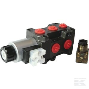 Valdymo vožtuvas 6/2, 24 V DC, flanšinis, sriegiamas 6224AK10080FL