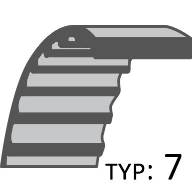 Pavaros diržas Husqvarna peilių pavara Rider /12.5x1126/