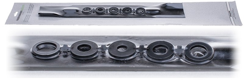 Universalus vejapjovės peilis 38 cm (šoninis išmetimas, blister)