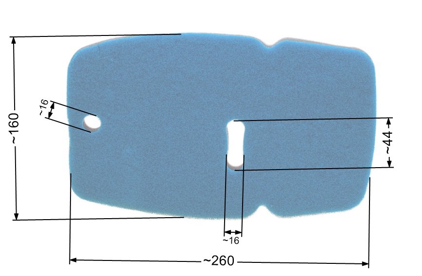 Oro filtras Partner K1250