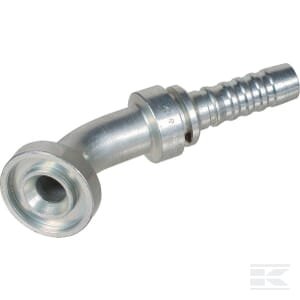 Antgalis DN13 + 30,2 flanšas 45° 8GS8FL45M