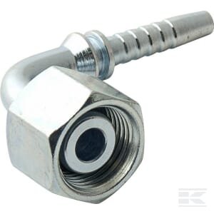 Įvorė DKOL-90 DN06 M18x1,5 12L 90DKOL0418