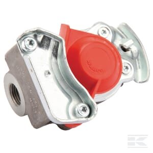 Automatinė sujungimo galvutė M16×1,5 raudona 9522002210