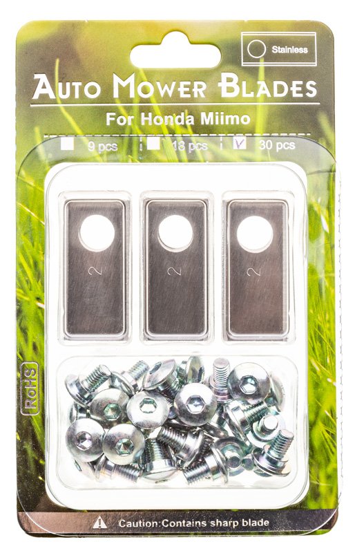 Robotinės vejapjovės peiliai Honda Miimo 30 vnt
