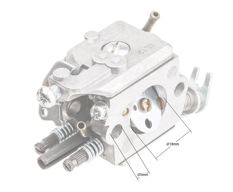 Karbiuratorius Husqvarna 323R / 325R / 323L / 326 krūmapjovėms - Image 5