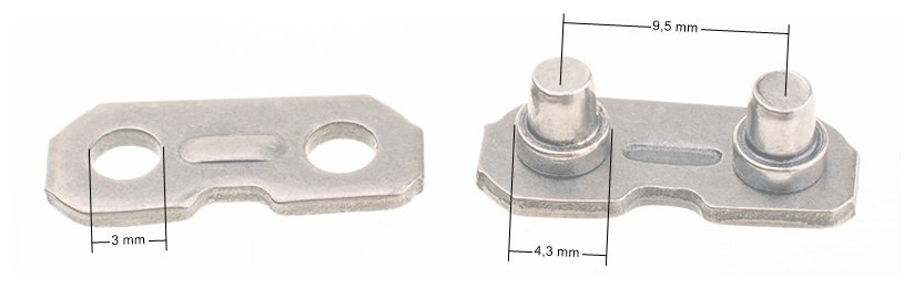 Jungiamasis narelis su kniede 3/8″ 1,5 mm – C2FTS, komplektas - Image 2