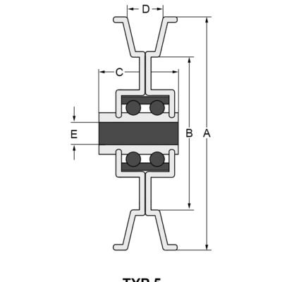 Skriemulys vejapjovei Weibang WB454SB (raudonas) ORIGINALI DALIS