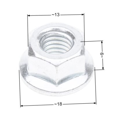 Padangos tvirtinimo veržlė NAC (marketiniai pjūklai)