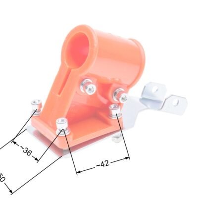 Galvutės apsaugos laikiklio įvorė KPL., 4 varžtai, 26 mm (market.)