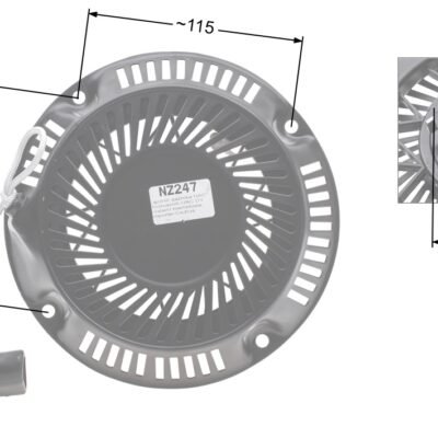 Starteris NAC DY prekybinių vejapjovių