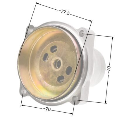 Sankabos krepšys NAC 9F /26 mm /78 mm su korpusu, komplektas (market.)