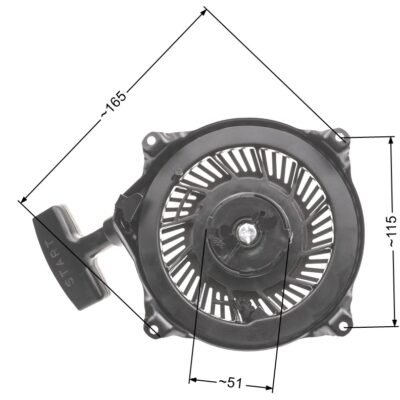 Starteris Briggs & Stratton Quantum pakaitinis 496650 / 495766 / 494846 / 497830
