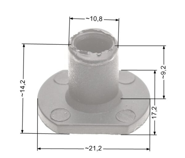 Amortizatoriaus dangtelis Stihl 021 023 025 MS210 MS230 MS250 (pakaitalas 1123 791 7310)