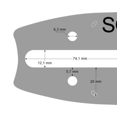 Pjovimo juosta 18" 3/8" 1,6 mm D025 Stihl SARP