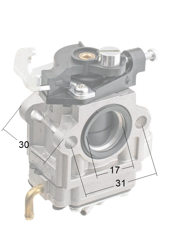 Karbiuratorius Echo SRM-4000; SRM-410ES – krūmapjovėms - Image 4