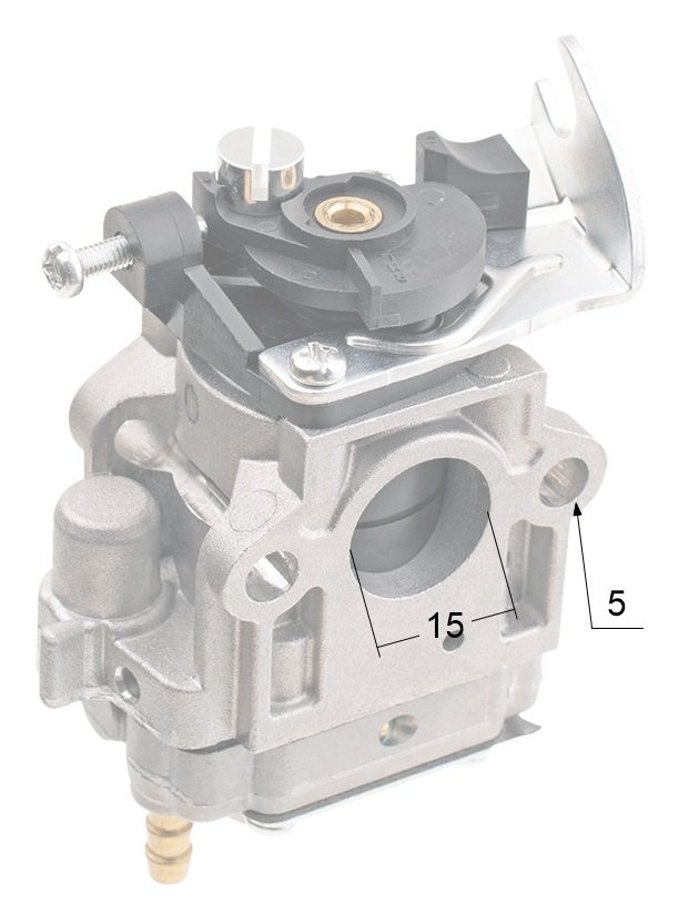 Karbiuratorius Echo SRM-4000; SRM-410ES – krūmapjovėms - Image 5