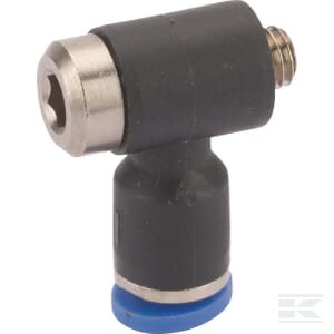 Kampinė įspaudžiama jungtis 6 x 1/8'' BCS618PB